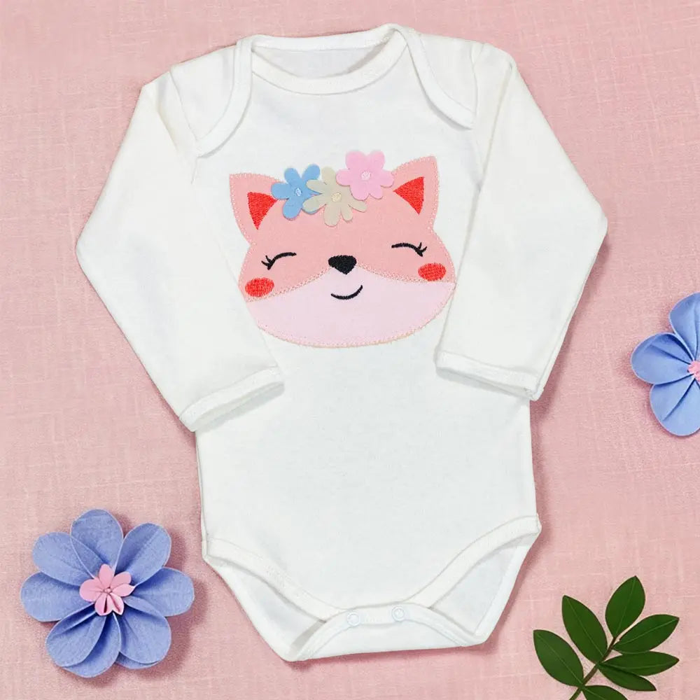Body Manga Longa Bichinhos