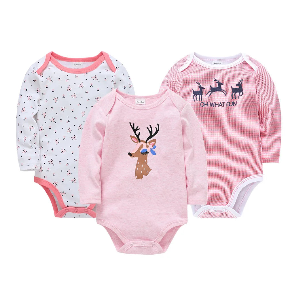 Kit Body Manga Longa - 3 Peças