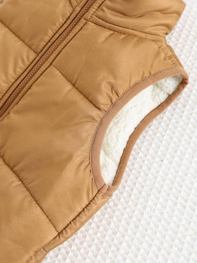 Conjunto 3 Peças para Bebê Menino: Moletom com Letra, Colete e Calça com Cordão