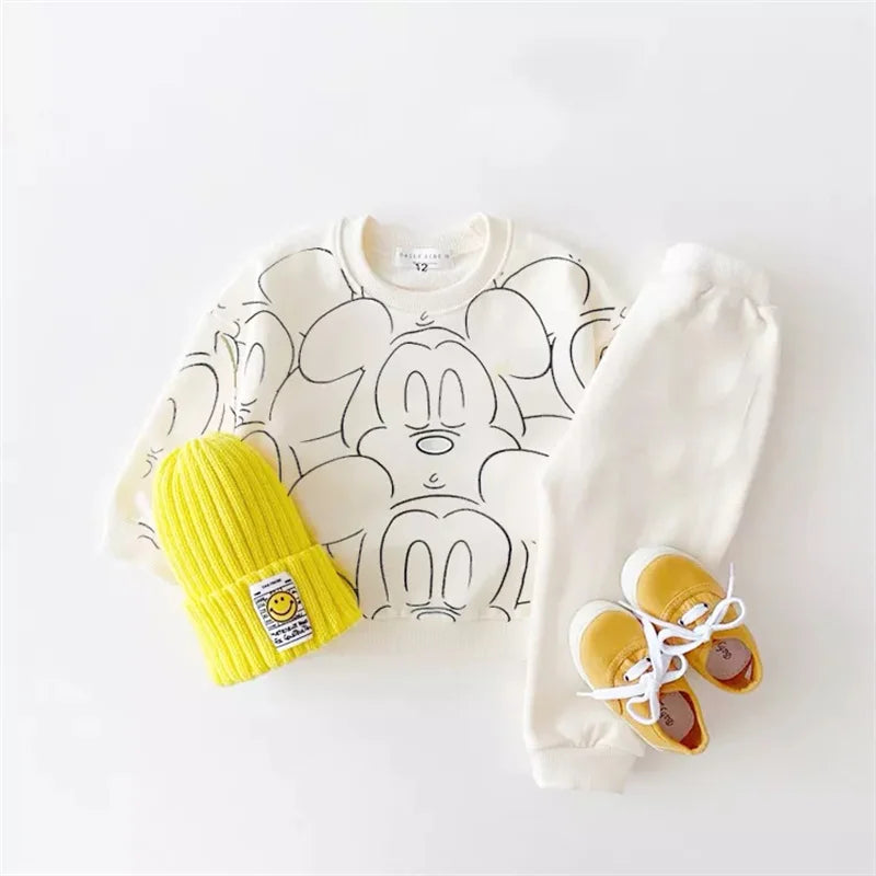Conjunto de Moletom Mickey